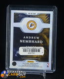 Andrew Nembhard 2022-23 Panini Origins Rookie Autographs #21 auto, autograph, numbered