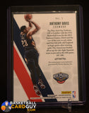 Anthony Davis 2014-15 Panini Excalibur Red White and Blue Jerseys #3 memorabilia
