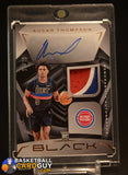 Ausar Thompson 2023-24 Panini Black Rookie Memorabilia Autographs Copper #12 Ausar Thompson 2023-24 Panini Black Rookie Memorabilia