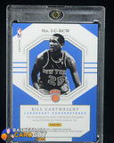 Bill Cartwright 2018-19 Panini Cornerstones Legendary Quad Relic Autographs Crystal #24 #/49 auto, autograph, memorabilia, numbered