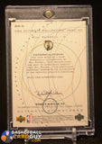 BILL RUSSELL 2002-03 Ultimate Collection Signatures On Card Auto auto, autograph