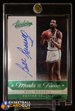 BILL RUSSELL PSA 8 2016 PANINI ABSOLUTE #23 MARKS OF FAME ON CARD AUTO #/600 auto, autograph, graded, numbered, PSA