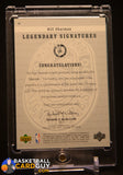 Bill Sharman 2000 Upper Deck Century Legends Legendary Signatures #BS auto, autograph
