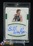 Bill Walton 2017-18 Panini National Treasures Of The Hall Signatures #/99 auto, autograph, numbered