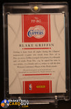 Blake Griffin 2012-13 Immaculate Collection Jumbo Patch Autographs #BG #/50 auto, autograph, memorabilia, numbered