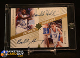 Bobby Hurley/Donald Williams 2010-11 Ultimate Collection Rivalries Signatures #RHW #/25 auto, autograph, numbered