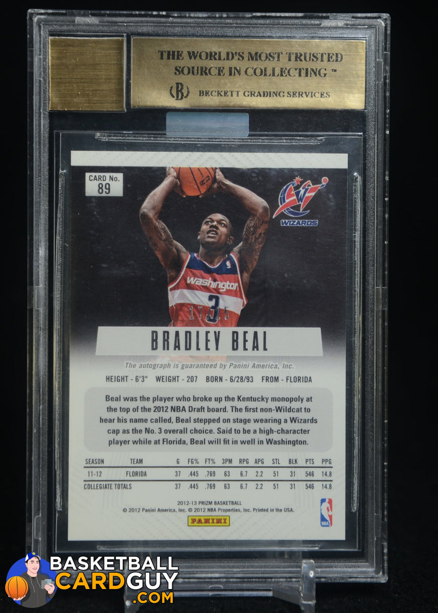 Bradley Beal 2012-13 Panini Prizm Autographs Prizms #89 BGS 10