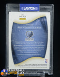 Brandon Clarke 2019-20 Immaculate Collection Initiation Ink #/75 auto, autograph, numbered