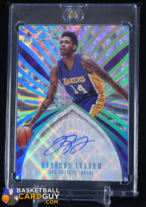 Brandon Ingram 2016-17 Panini Revolution Rookie Autographs Futura RC #/25 autograph, basketball card, numbered, rookie card