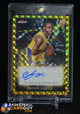 BRONNY JAMES JR. 2024 TOPPS FINEST ELECTRIFYING SIG #ESBJ #/50 auto, autograph, numbered