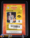 Caitlin Clark 2024 Panini Caitlin Clark Collection Donruss Crunch Time Target #CT2 basketball card, wnba