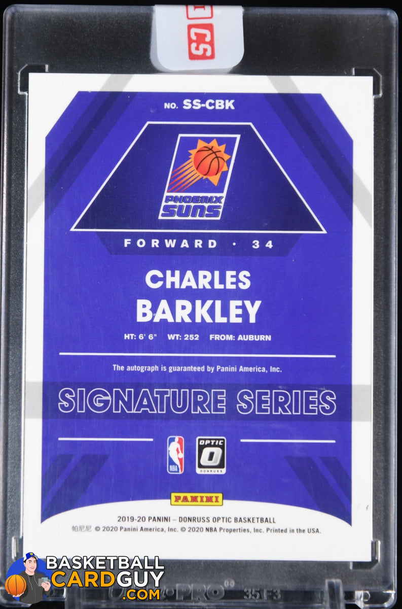 Charles Barkley 2019-20 Donruss Optic Signature Series #49 SEALED