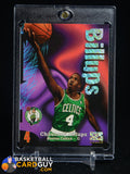 Chauncey Billups 1997-98 Skybox Z-Force Rave Parallel Rookie Card #179 RC #096/399 numbered