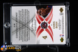 Chris Bosh 2006 - 07 Exquisite Collection Scripted Swatches #/25 auto, autograph, basketball card, game used, numbered