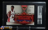 Chris Bosh 2006-07 Exquisite Collection Scripted Swatches #SSBO #/25 auto, autograph, memorabilia