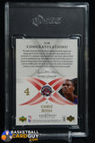 Chris Bosh 2006-07 Exquisite Collection Scripted Swatches #SSBO #/25 auto, autograph, memorabilia