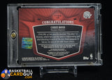 Chris Bosh 2007-08 Topps Triple Threads Relic Auto Red #7/9 auto, autograph, memorabilia, numbered