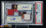 Chris Bosh/Vince Carter 2006-07 Topps Luxury Box Courtside Relics Autographs Dual #BC #/79 PSA 10 auto, autograph, graded, memorabilia,