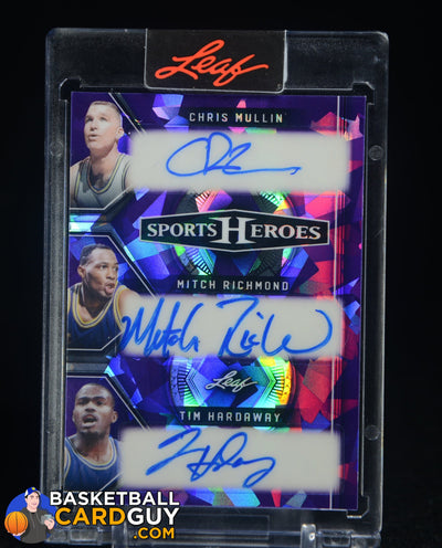 Chris Mullin Mitch Richmond Tim Hardaway Sports Heroes #/9