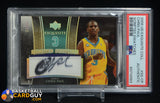 Chris Paul 2005-06 Exquisite Collection Scripted Swatches #SSCP RC #/25 auto, autograph, memorabilia, numbered