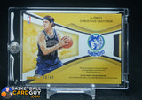 Christian Laettner 2019-20 Panini Opulence Precious Swatch Signatures #/49 auto, autograph, memorabilia, numbered