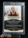 Clyde Drexler 2024 Leaf in the game Patch Auto #/45 auto, autograph, memorabilia, numbered