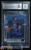 Cole Anthony Orlando Magic Autographed 2020-21 Panini Donruss Clearly Rated Rookie #52 Beckett Fanatics Witnessed Authenticated 10 Rookie