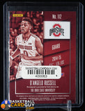 D’Angelo Russell 2015-16 Panini Contenders Draft Picks #112A AU/White jersey auto, autograph, basketball card, rookie card