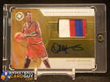 Danny Manning 2018-19 Panini Opulence Golden Autographed Memorabilia Gold #2 /25 auto, autograph, memorabilia, numbered