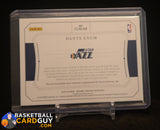 Dante Exum 2018-19 Panini National Treasures Colossal Materials Prime #12 #/25 memorabilia, numbered