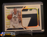 Dante Exum 2018-19 Panini National Treasures Colossal Materials Prime #12 #/25 memorabilia, numbered