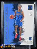 Darius Bazley 2019-20 Panini Impeccable #26 #/49 basketball card, numbered, rookie card