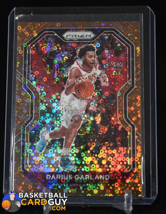 Darius Garland 2020-21 Panini Prizm Prizms Fast Break Bronze #226 basketball card, numbered