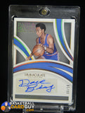 Dave Bing 2021-22 Immaculate Collection Past and Present Signatures Gold #55 #/10 auto, autograph, numbered