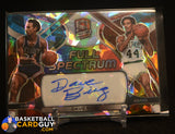 Dave Bing 2021-22 Panini Spectra Full Spectrum Signatures Astral #10 #/25 auto, autograph, numbered