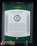 Dave Cowens 2017-18 Immaculate Collection All Time Greats Signatures #/75 auto, autograph, numbered