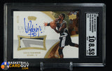 David Robinson 2007-08 Exquisite Collection Autographs Patches #EADR #/35 auto, autograph, memorabilia, numbered