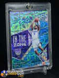 De’Aaron Fox 2018-19 Panini Spectra In The Zone Autographs Neon Blue #24 #/60 auto, autograph, numbered