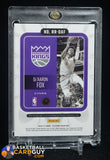 De’Aaron Fox 2020-21 Panini Illusions Rookie Retro Signatures #18 auto, autograph, numbered
