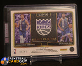 De’Aaron Fox Domantas Sabonis 2023-24 Select Pairings Signatures #5 Auto /49 auto, autograph, numbered