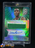 DEE BROWN 2014-15 Panini Spectra Green Prizm Patch AUTO Card # 1/5 auto, autograph, memorabilia, numbered