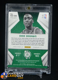 DEE BROWN 2014-15 Panini Spectra Green Prizm Patch AUTO Card # 1/5 auto, autograph, memorabilia, numbered