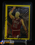 Dennis Rodman 1996-97 Finest #145 w/ Peel