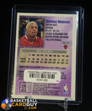 Dennis Rodman 1996-97 Finest #145 w/ Peel