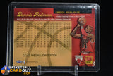 Dennis Rodman 1998 Fleer Ultra Basketball Gold Medallion #80G