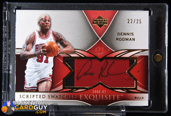 rare dennis rodman cards RECORD SALE This Dennis Rodman Green PMG limited to 10 copies just sold in a private sale for $160,000. It's officially the single most expensive Dennis Rodman card EVER sold