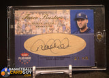 Derek Jeter 2002 Fleer Platinum FENCE BUSTERS AUTOGRAPH SIGNATURE SSP #/21 auto, autograph, baseball card, bat, memorabilia