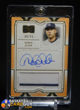 Derek Jeter 2024 Topps Definitive Collection Definitive Autograph Relics Baseball Orange Darc Dj auto, autograph, baseball card,