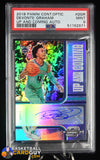 Devonte Graham Contenders Optic Up and Coming 2018 #/99 autograph, basketball card, graded, numbered, refractor