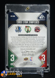 Dirk Nowitzki / Kevin Garnett / Chris Bosh 2009-10 SP Game Used 3 Star Swatches #/299 memorabilia, numbered